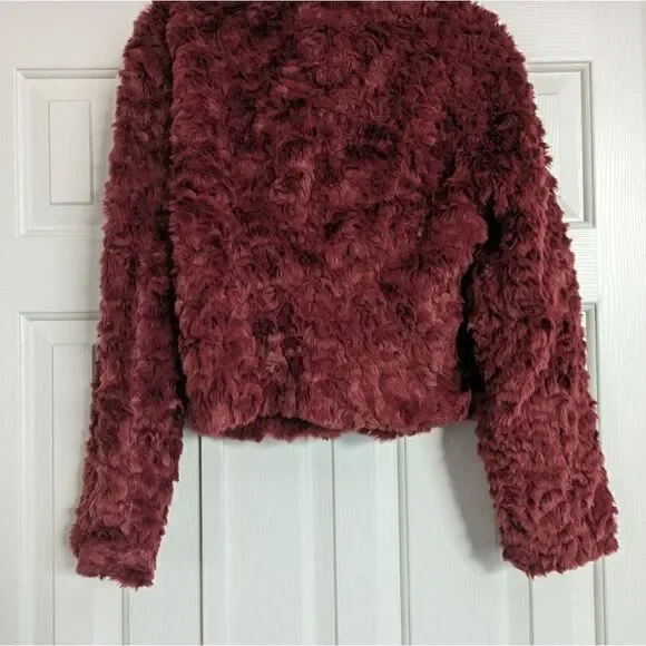 Bebe Gwenna Faux Fur Jacket New with tags - Picture 5 of 8